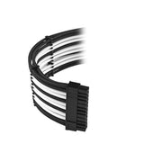 CableMod RT-Series Classic ModMesh Sleeved Cable Kit for ASUS/Seasonic/Phanteks Revolt (Black + White)