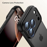 For Iphone 17 Pro Max Frameless Bumper Case With Camera Lens Protector, Compatible With Magsafe, Minimalist Slim Fit No Back No Frame Design Tpu Bumper Excellent Heat Dissipation (Orange)