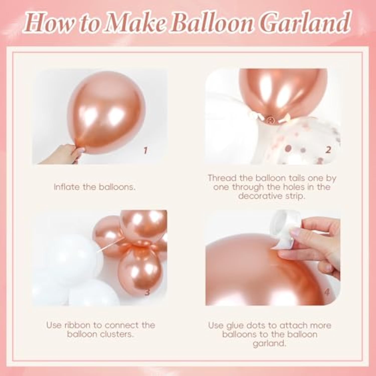 123Pcs Sweet 16 Party Decorations, 16Th Birthday Decorations For Girls With Sweet 16 Banner Balloon Number Fringe Curtain Rose Gold Pearl White Balloons For 16Th Birthday Decorations