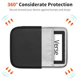 Universal Sleeve Bag For 7-8 Inch Tablet Fire Hd 8/Fire Hd 8 Plus Compatible Ipad Mini (6Th Gen) 8.3" 2021, Ipad Mini 5/4/3/2/1, Tab A8, 7"-8" Inch Android Tablet Sleeve Case -Black