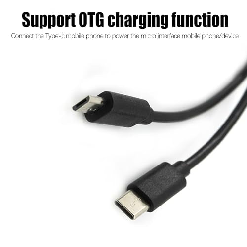 Replacement the USB C to Micro USB Cable, Micro USB to USB C Cable Compatible with  Galaxy/LG/MacBook/Pixel 3 and Above Fast Charging and Data