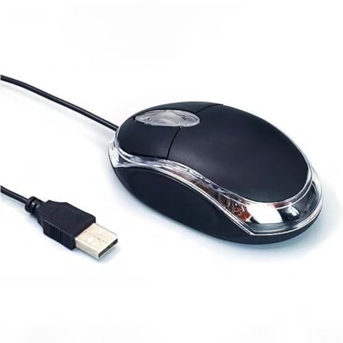 2 Pack Wired Mini Optical Mouse Computer Mouse Ergonomic Mouse With Usb Mouse For Laptop Pc Desktop Mice Compatible With Windows Linux Mac Fit For Office Business Home,Kidsblack
