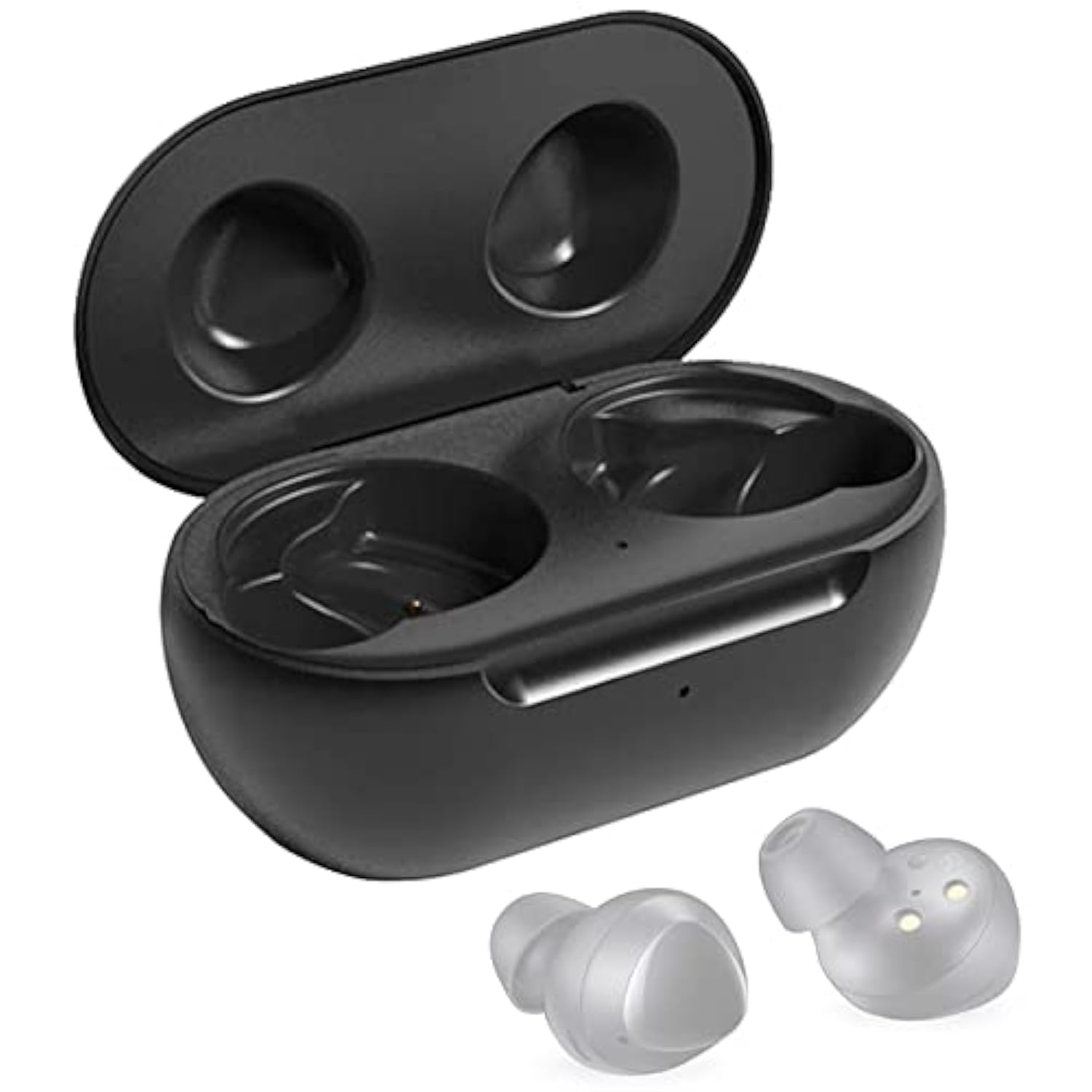 Charging Case For Galaxy Buds/Galaxy Buds+ (Sm-R170/R175), Replacement Charger Case Cradle Dock For Samsung Earbuds (Black)