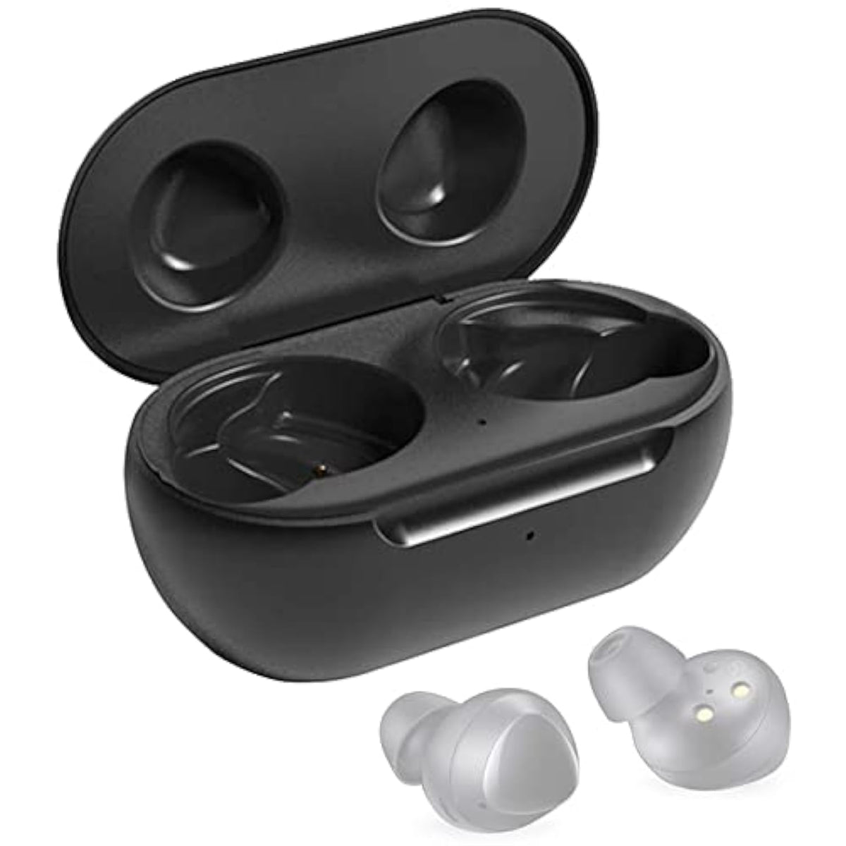 Charging Case For Galaxy Buds/Galaxy Buds+ (Sm-R170/R175), Replacement Charger Case Cradle Dock For Samsung Earbuds (Black)
