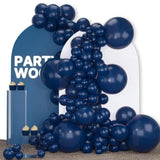 142 Pc Nile/Dark Blue Balloons (18", 12", 10", 5") Garland/Arch Party Decor