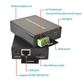Ethernet Extender Kit (Pair) Over Twisted Pair/Telephone Wire/Phone Line Up To 2Km(6500Ft) For Hd Network Ip Camera, Webcam