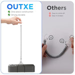 Phone Lanyard Tether With 4 Patch- 2× Phone Tether, 4× Phone Patch With Adhesive, Compatible With Smartphone- Silver