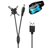 USB Charging Cable Charger Cord Compatible for DogRook,AHJDL, Laptom,PETEDU,ELECANE,Trulrox,SparklyPets,Flittor,Authen Q7 Dog Training Collar Charger