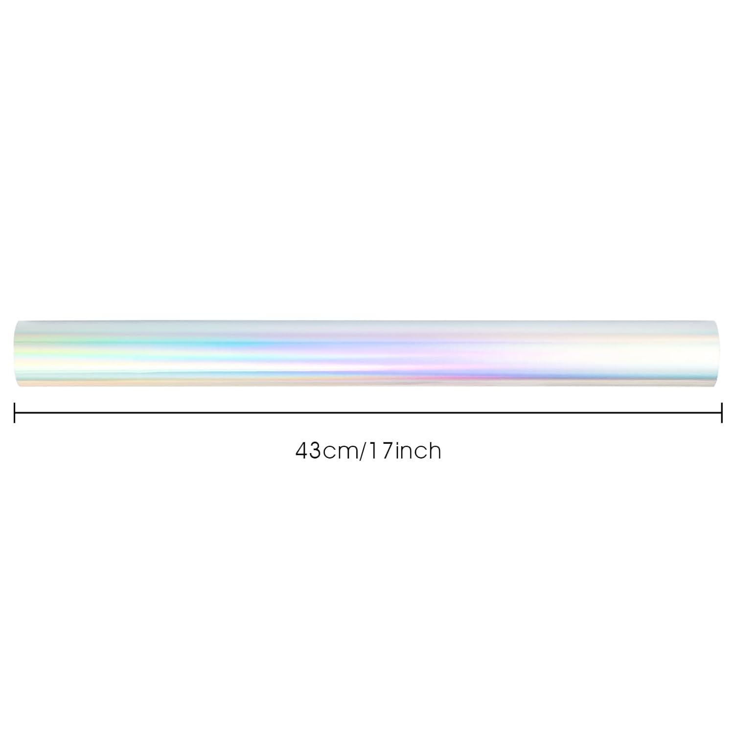 Holographic Iridescent Shiny Sparkle Metallic Glitter Silver Gift Wrapping Paper For Birthday, Valentines, Mothers Day, Graduation, Wedding, Fathers Day, Christmas (17 In X 32.8 Ft)