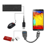 Reversible Design USB 3.0 3.1 Type C Male Connector to A Female OTG Data Cable for Tablet Mobile Phone 20cm