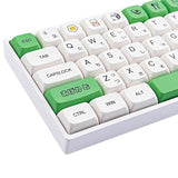 Pbt Keycaps 137 Keys Avocado Milk Xda Profile Keycaps Dye-Sublimation Japanese