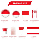 Cartoon Animation Birthday Party Supplies Cartoon Ball Themed Party Tableware Set,Tablecloth,Paper Plates,Napkins,Cup,Straws,Knives,Spoons,Forks And Pennant Supplies