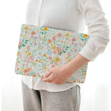 Universal Laptop Skin Protector,Scratch Resistant,Removable Adhesive,Fits Up To 15.6” Laptops - Customizable For Smaller Sizes | Multiple Designs Available (Vibrant Spring Floral, 15.6 Inch)