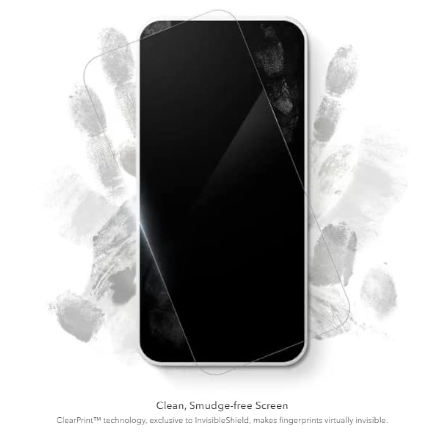 ZAGG InvisibleShield Glass Elite Privacy 360 Screen Protector for iPhone 14 Pro, Shockproof, Scratch Resistant, Glass-Like, Anti-Microbial, (Clear)