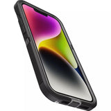 OtterBox iPhone 14 Plus Defender Series XT Case - Black Crystal, screenless, Rugged, Snaps to MagSafe, Lanyard Attachment