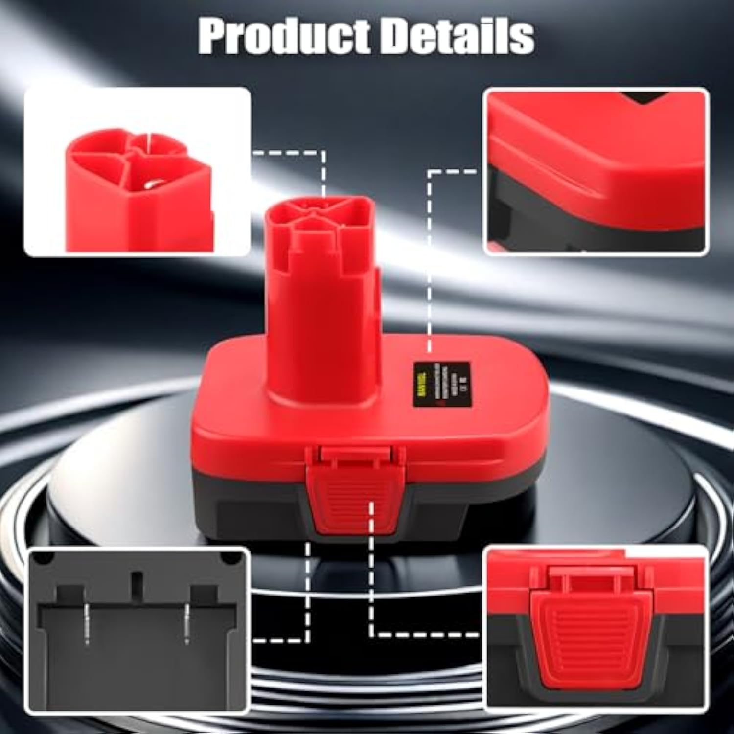 Adapter For Craftsman 20V To 19.2V C3 Old Battery Cordless Tools, For Craftsman 20V Battery Convert To For Craftsman Old 19.2V Battery Cordless Tool
