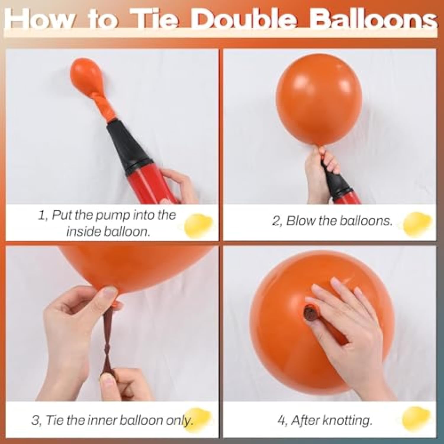 Dusty Blue & Orange Balloon Arch Kit: Boho Fall Party Garland