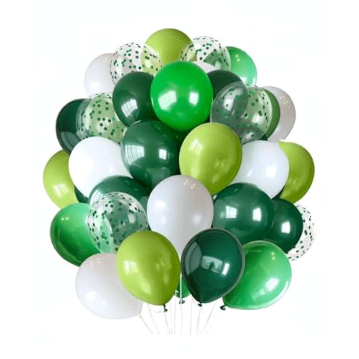 300 Pcs Green Balloons 12 Inch Different Shades Of Green Party Balloon Set, Of For Jungle Safari Party Supplies