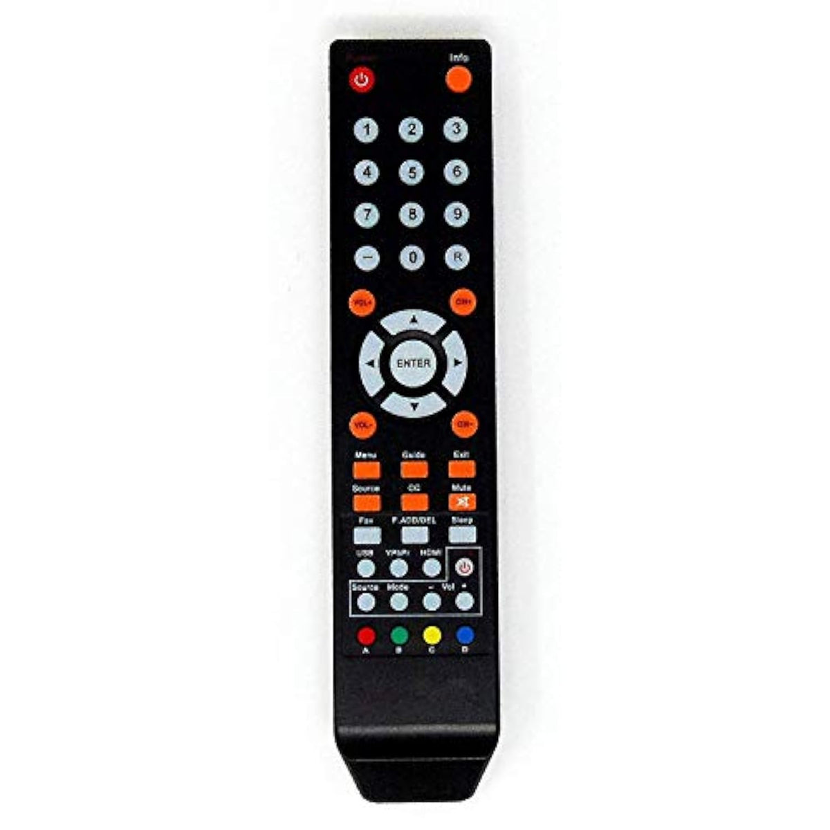 Universal Replacement Remote for Sceptre TV Models U435Cv C550Cv E Series