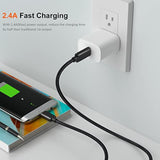 Micro Usb To Usb C Cable 3.3Ft, 3 Pack Braided Usbc To Micro Usb Cable, 2.4A Charging & 480Mbps Data Transfer,Type-C To Usb Micro Android Charger Cable For Kindle/Ps4 Xbox Controller/Samsung S7 S6 S5