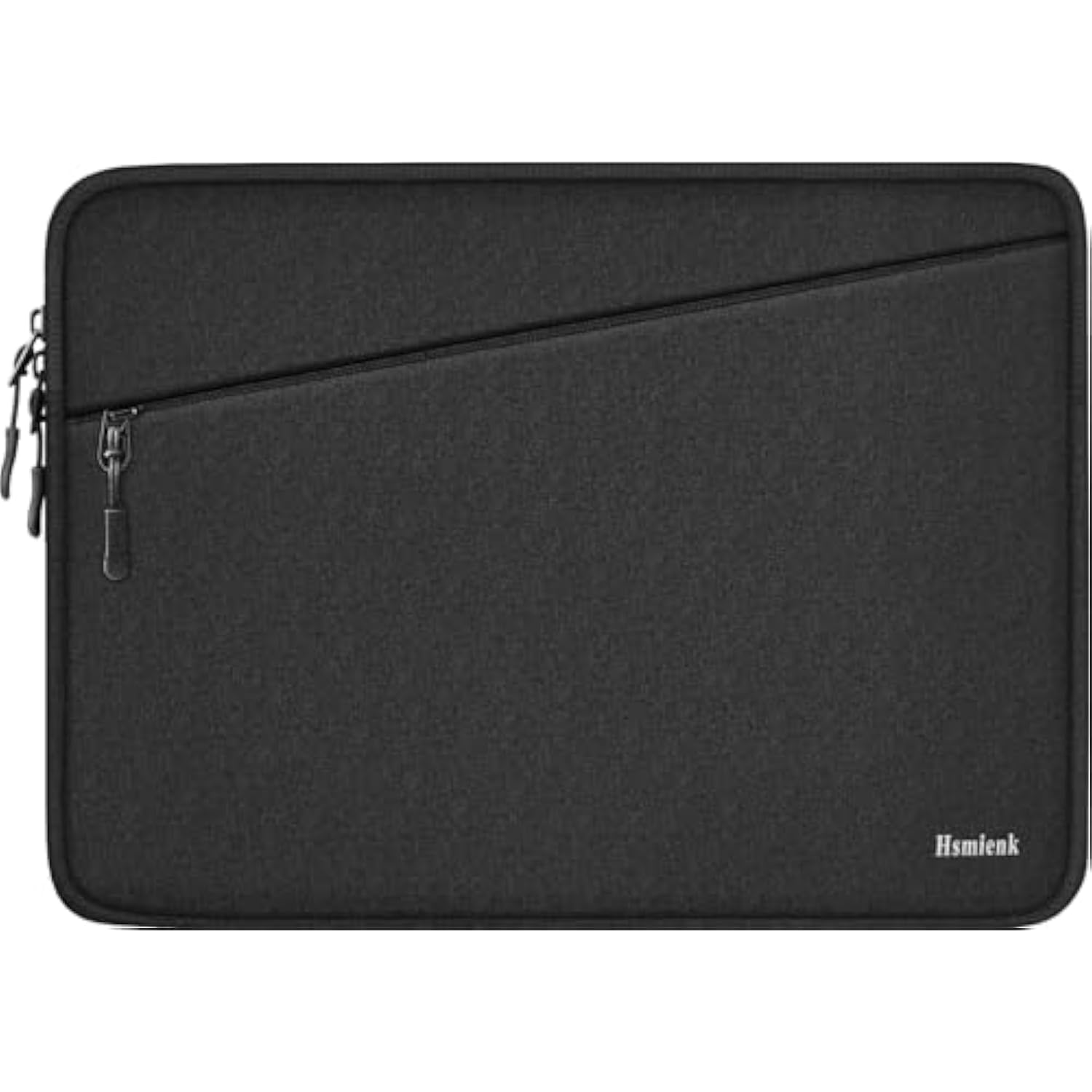 Laptop Sleeve, Traveling Water Resistant Carrying Computer Bag With Pocket, Shockproof Protective Laptop Case Cover Compatible For 15.6 Inch Hp, Lenovo, Dell, Asus, Acer, Notebook, Black