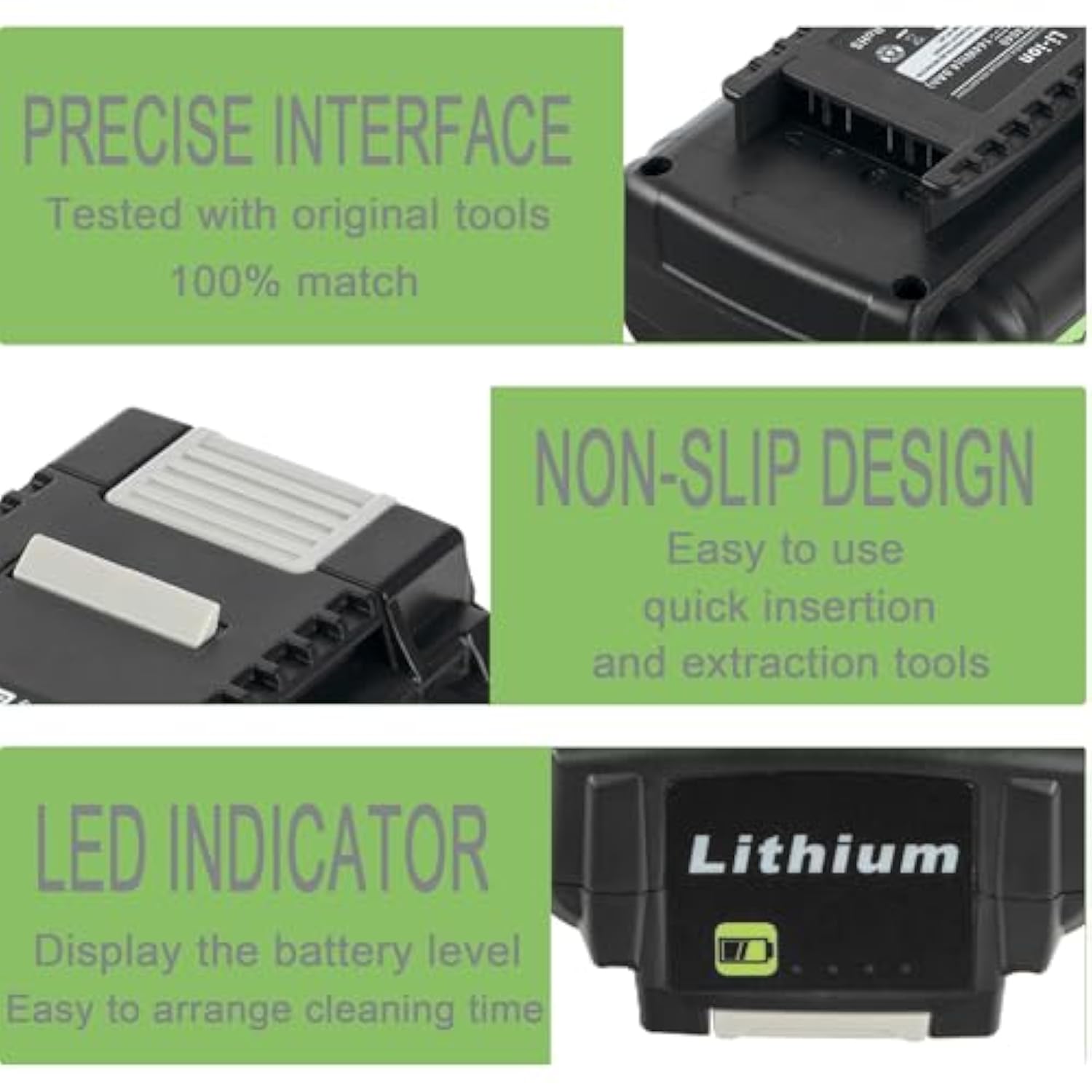 High-Capacity 4.0Ah Replacement Battery For Ryobi 40V Battery – Extended Life And Reliable Performance