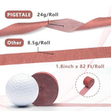 Crepe Paper Streamers 4 Rolls 328Ft, Pack Of Metallic Rose Gold, Pink, Dusty Pink Party Streamers For Birthday Wedding Bachelorette Baby Bridal Shower Party Decorations (1.8Inch X 82Ft/Roll)