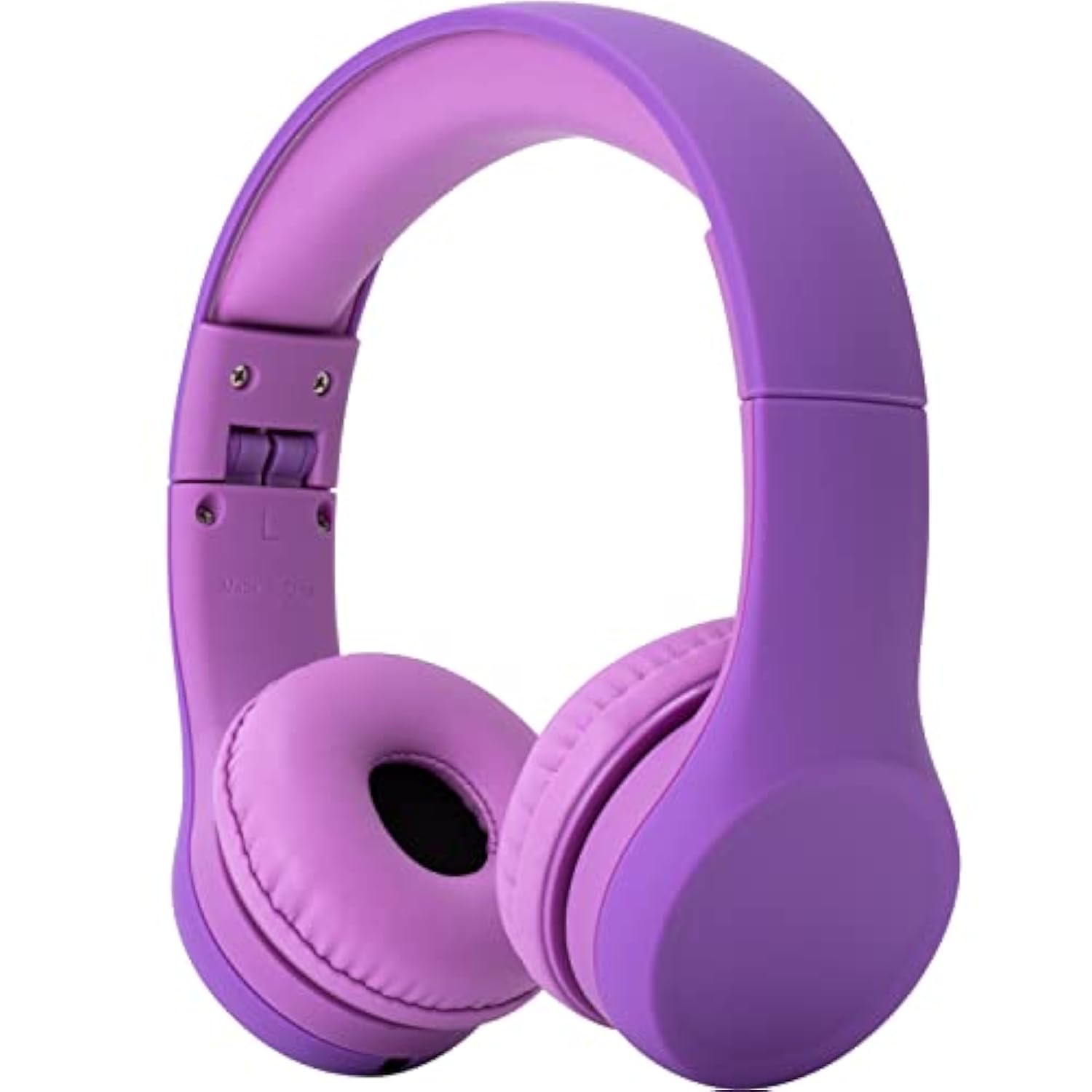 Play+ Kids Headphones With Volume Limiting For Toddlers (Boys/Girls) - Purple