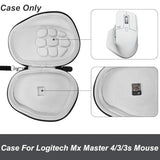 Hard Mouse Case For Logitech Mx Master 3S/3, Upgrade Version No Shake(Case Only)