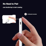 Stylus Pen For Ipad, Active Pencil With Quick Charge, Palm Rejection Tilt Sensor, Magnetic Pen Compatible With 2018-2025 Ipad Pro 13 M4 /11"/12.9"/10/9/8/7/6,Ipad Mini 5/6,Ipad Air3/4/5/M2/M3