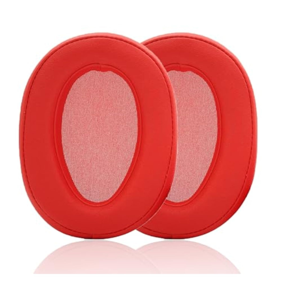Replacement Ear Pads Compatible With Sony Mdr-100Abn-H800 H900N Headphones, Mdr-100Abn Earpads Cushions Made Of Protein Leather And Memory Foam (Red)