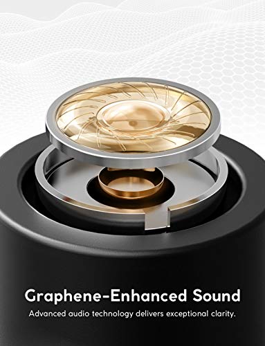 True Wireless Headphones, Liberty [Upgraded] 8-Hour Playtime (100 Hours with Charging Case), Bluetooth 5 Bluetooth Earbuds with Graphene Driver