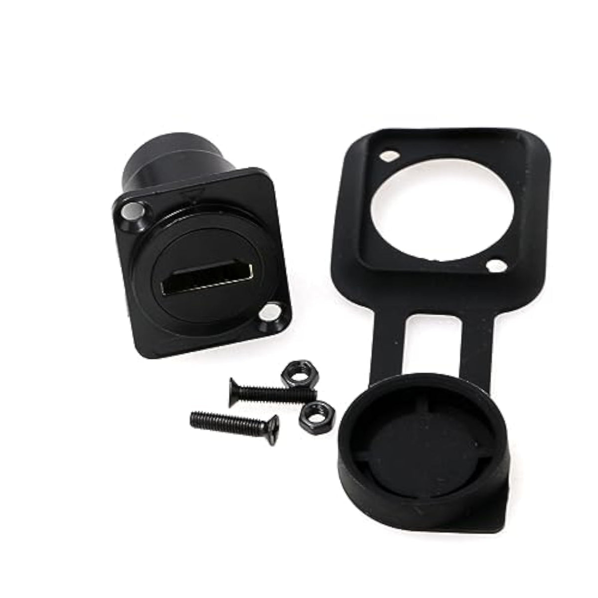 Hdmi Bulkhead Extension Female Connector D Type Panel Mount Hdmi 4K 60Hz Hd Fo