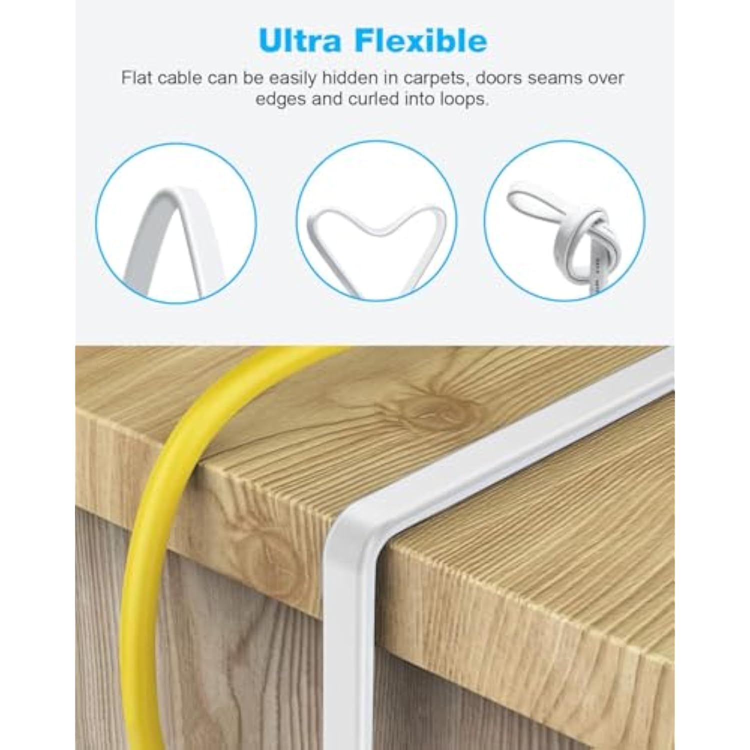 Cat 8 Ethernet Cable, 15Ft 26Awg High Speed 40Gbps 2000Mhz Heavy Duty Shielded