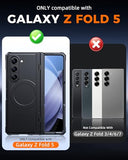 for Galaxy Z Fold 5 Case with Screen Protector [Fit for Magsafe] [Dual-Stand] [Hinge Protection] Shockproof Phone Cover for  Galaxy Z Fold5,