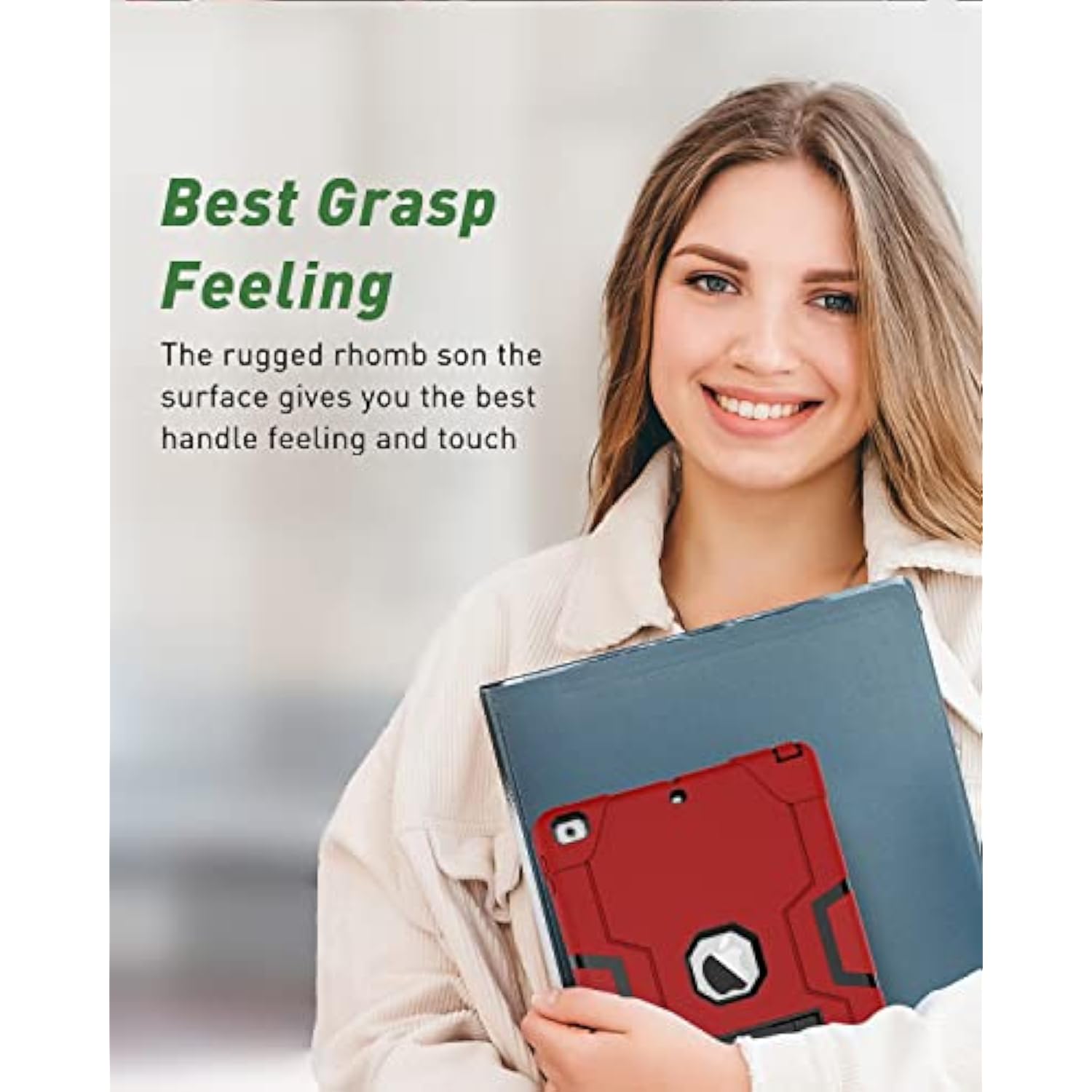 Case For Ipad 6Th Generation/Ipad 5Th Generation (9.7-Inch, 2018/2017 Model) H