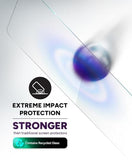 InvisibleShield Glass Elite  Galaxy A15 5G Screen Protector - 5X Stronger Ultra-Strong Tempered Glass, Made with Recycled Glass, ClearPrint