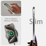 Clear Shockproof Case for iPhone 15 Pro Max Slim Anti-Scratch Cover
