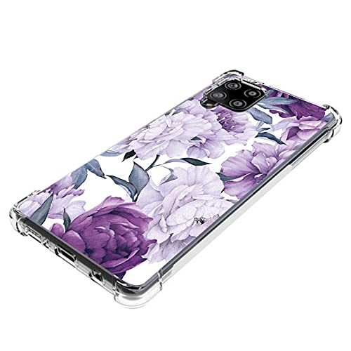 for Galaxy A42 5G Case: Slim Flexible TPU for Girls Women Airbag Bumper Shock Absorption Rubber Soft Silicone Case Cover Fit for  Galaxy A42
