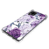 for Galaxy A42 5G Case: Slim Flexible TPU for Girls Women Airbag Bumper Shock Absorption Rubber Soft Silicone Case Cover Fit for  Galaxy A42