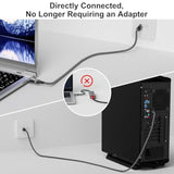 Usb To Ethernet Cable 4 Ft, Usb 3.0 A Male To Rj45 Male Cord, Directly Connect