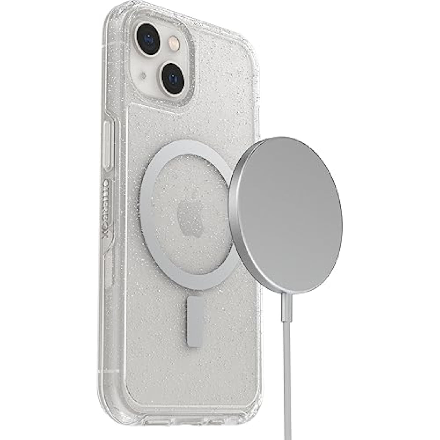 OtterBox Symmetry Case with MagSafe for iPhone 13 (NOT Mini/Pro/Pro Max) Non-Retail Packaging - Antimicrobial (Stardust)