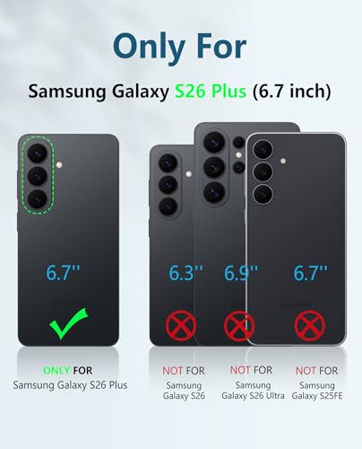 for  Galaxy S26+ Plus Case: with Kickstand