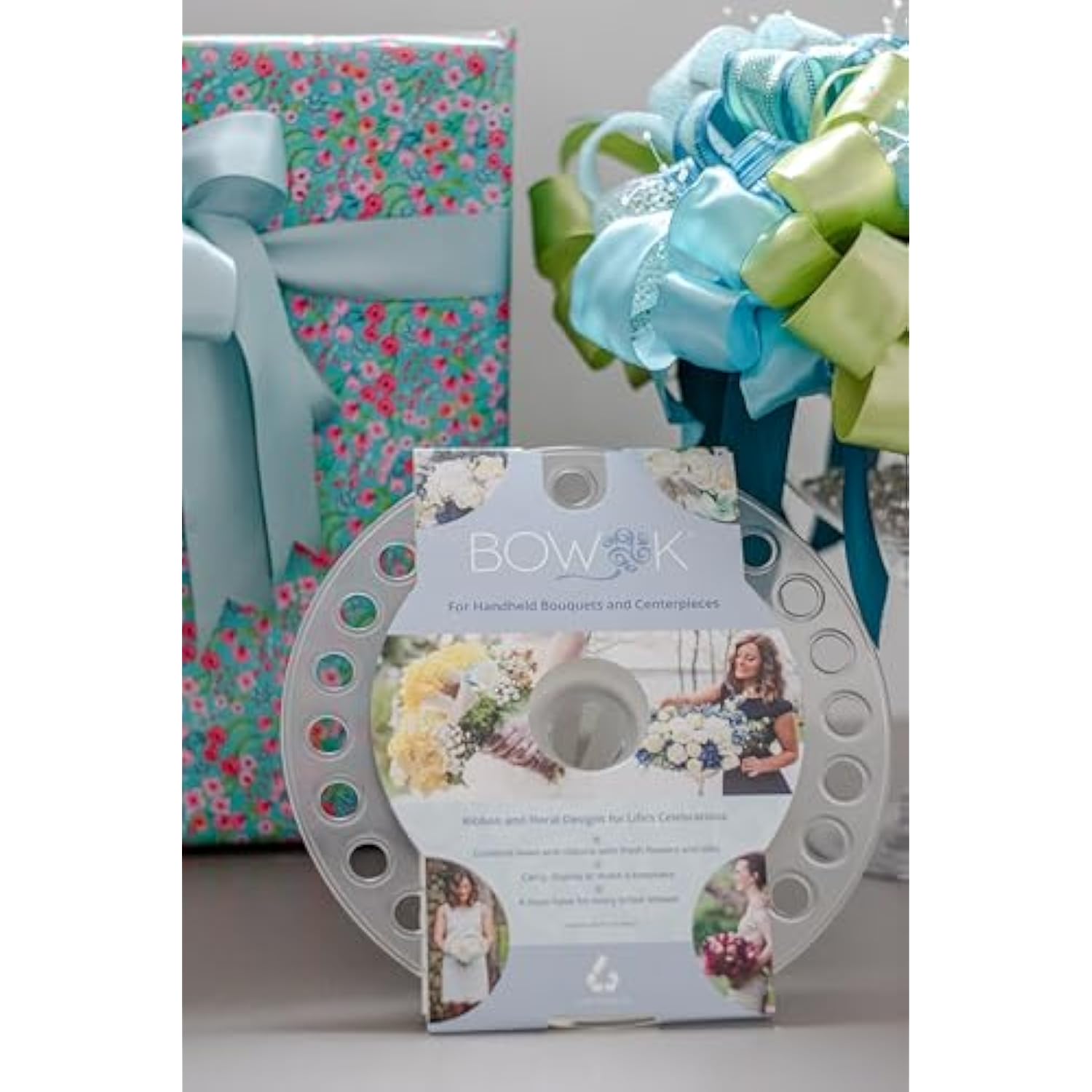 Ribbon Craft & Keepsake Bouquet - Bridal Shower Ribbon Bouquet For Wedding Rehearsal, Bridesmaid & Maid Of Honor Gift, Diy Bridal Shower Tradition & Keepsake Decoration