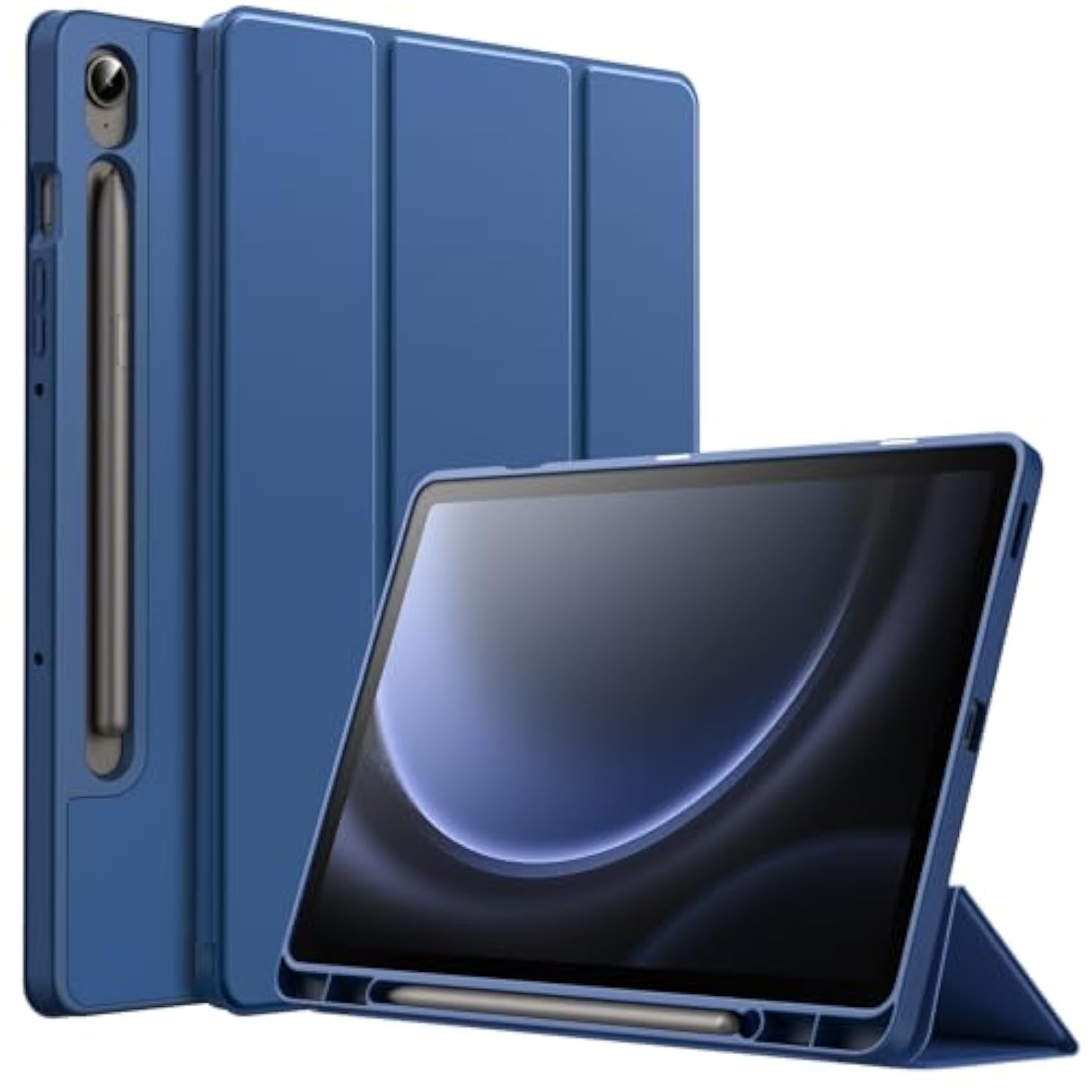 JETech Case for Samsung Galaxy Tab S9 FE 10.9-Inch with S Pen Holder, Soft TPU