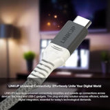 - Usb 4 Ver.2 Cable 80Gbps (3Ft White) Thunderbolt 5/4/3 Compatible, 240W Pd Charging, 16K/8K Display Support, Usb-C High-Speed Data Cable For Macbook Ipad Pro Iphone15/16 Samsung Galaxy & More