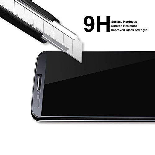 (2 Pack) Designed for Nokia 7 Plus Tempered Glass Screen Protector, (Full Screen Coverage) 0.33mm, Anti Scratch, Bubble Free (Black)