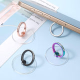 Cell Phone Ring Holder, Phone Case Ring, Bling Phone Ring Holder Grip With Rhinestone Finger Grip 360° Rotation Compatible With Phones Tablets Case