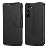 Case For Samsung Galaxy A16 4G/5G Premium Pu Leather Simple Wallet Case [Card Slots] [Kickstand] [Magnetic Closure] Shockproof Flip Cover For Samsung Galaxy A16 4G/5G - Black