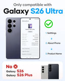 for  Galaxy S26 Ultra Case with Stand, Compatible with MagSafe, Military Grade Drop Shockproof, Full Camera Protection, Silicone Slim Magnetic